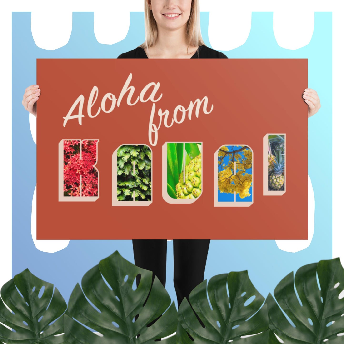 Vintage-style poster art from Hokup'a Photography.