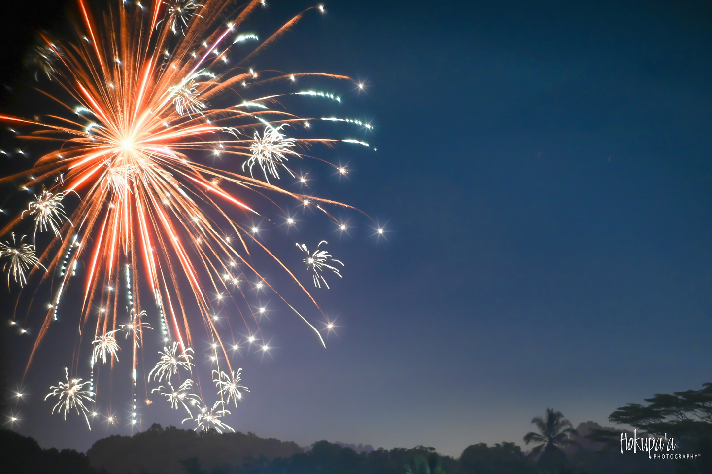 New Year's Eve, 2022, Kauai #2, Hawaii, poster