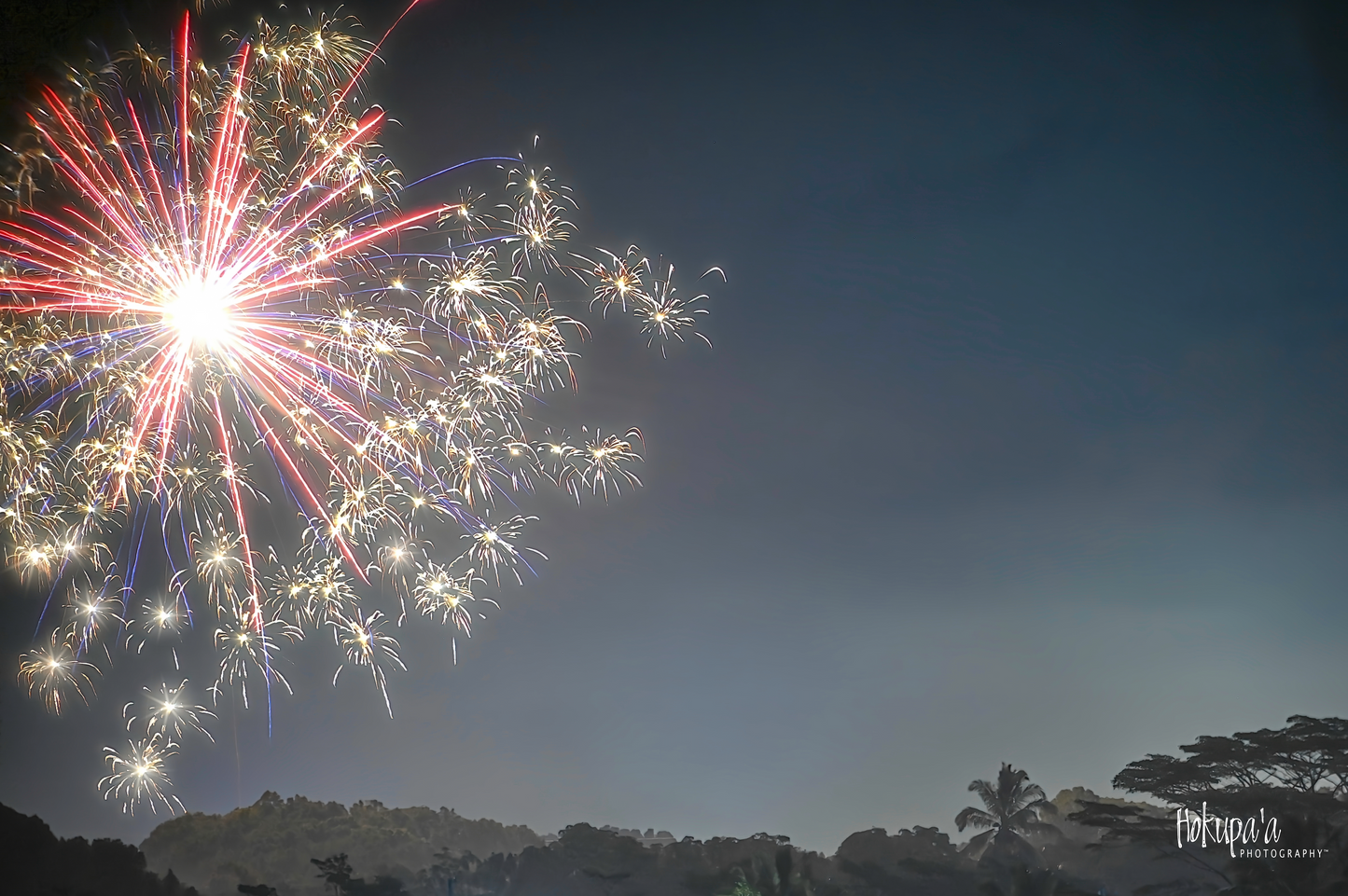 New Year's Eve, 2022, Kauai #1, Hawaii, poster