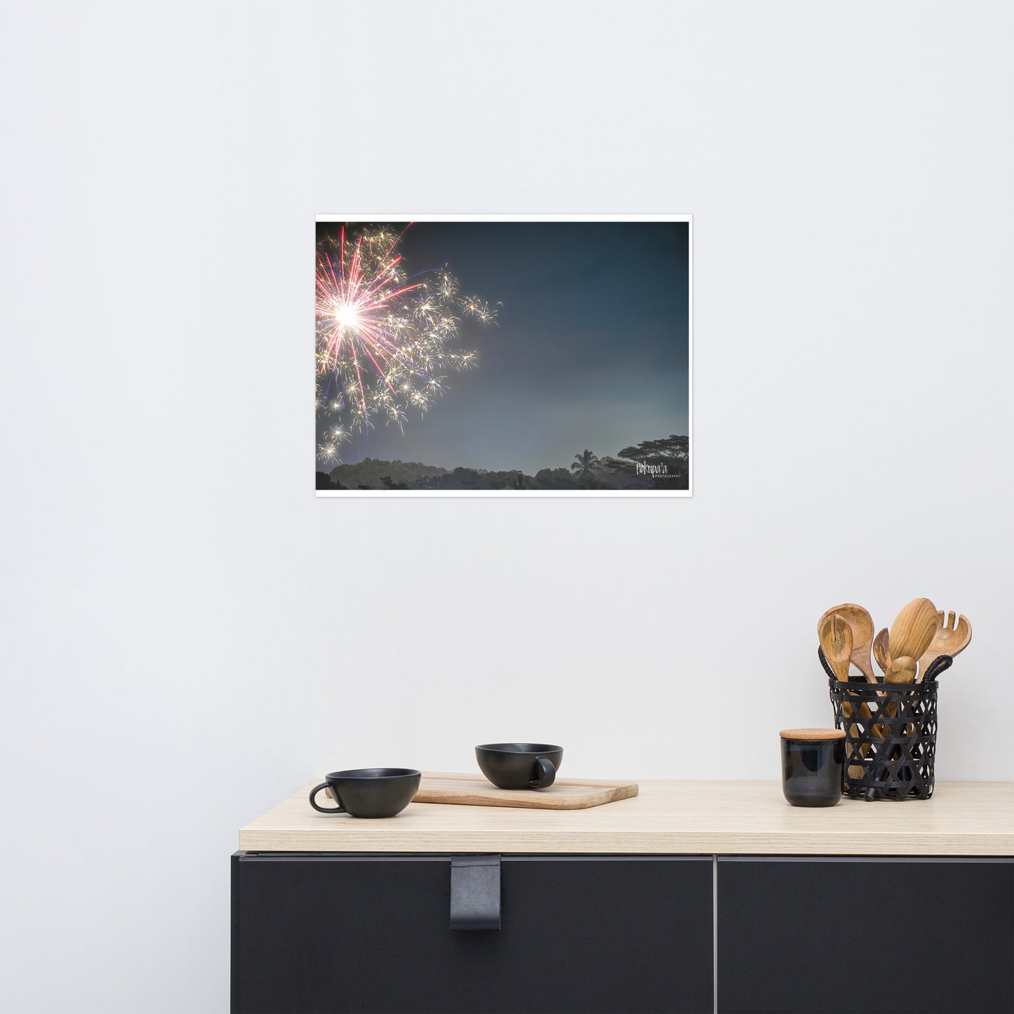 New Year's Eve, 2022, Kauai #3, Hawaii, poster