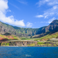 Kalalau Valley, ocean view, poster